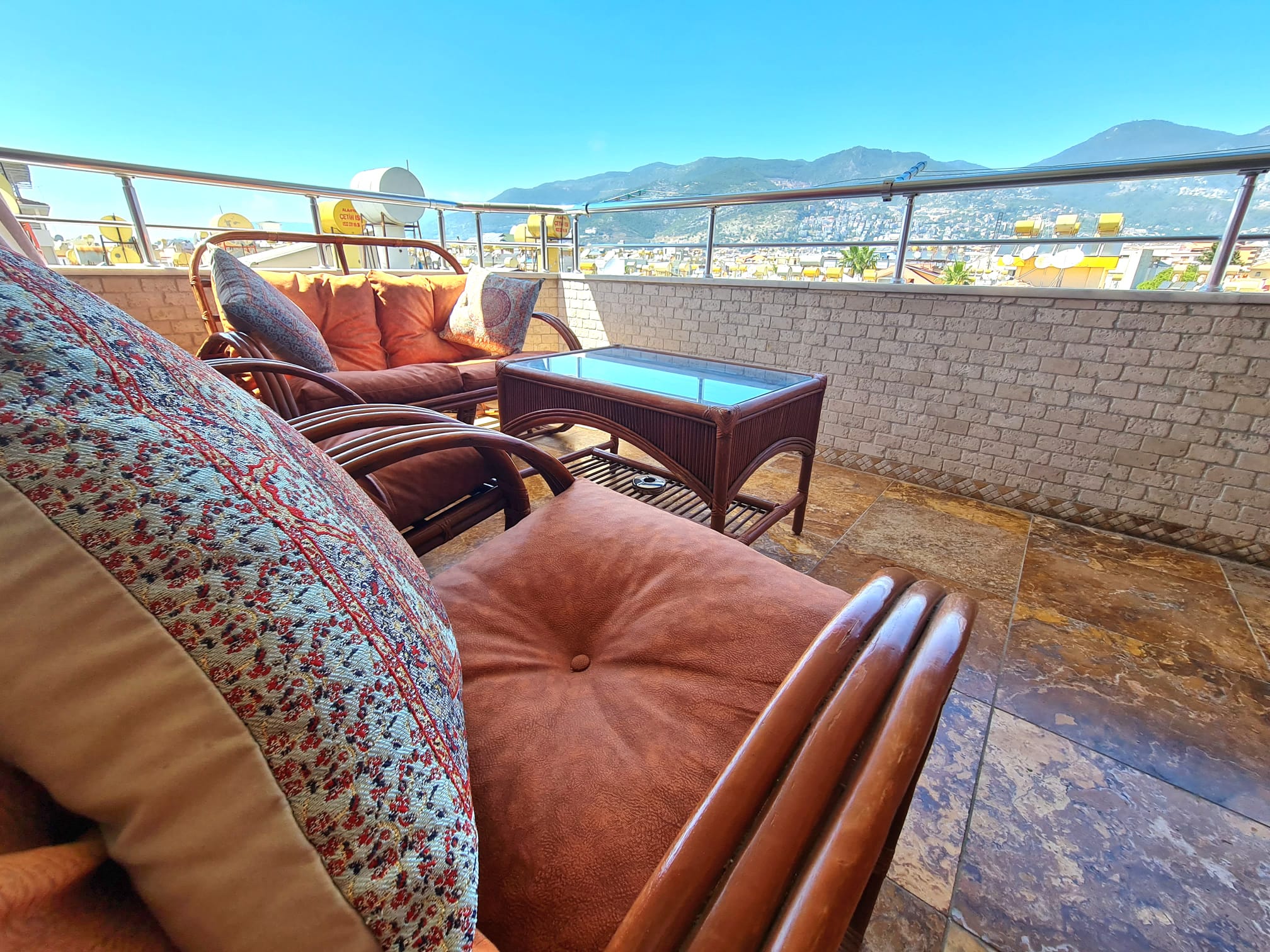3 + 1 Duplex Lägenhet i Alanya centrum lämplig för medborgarskap