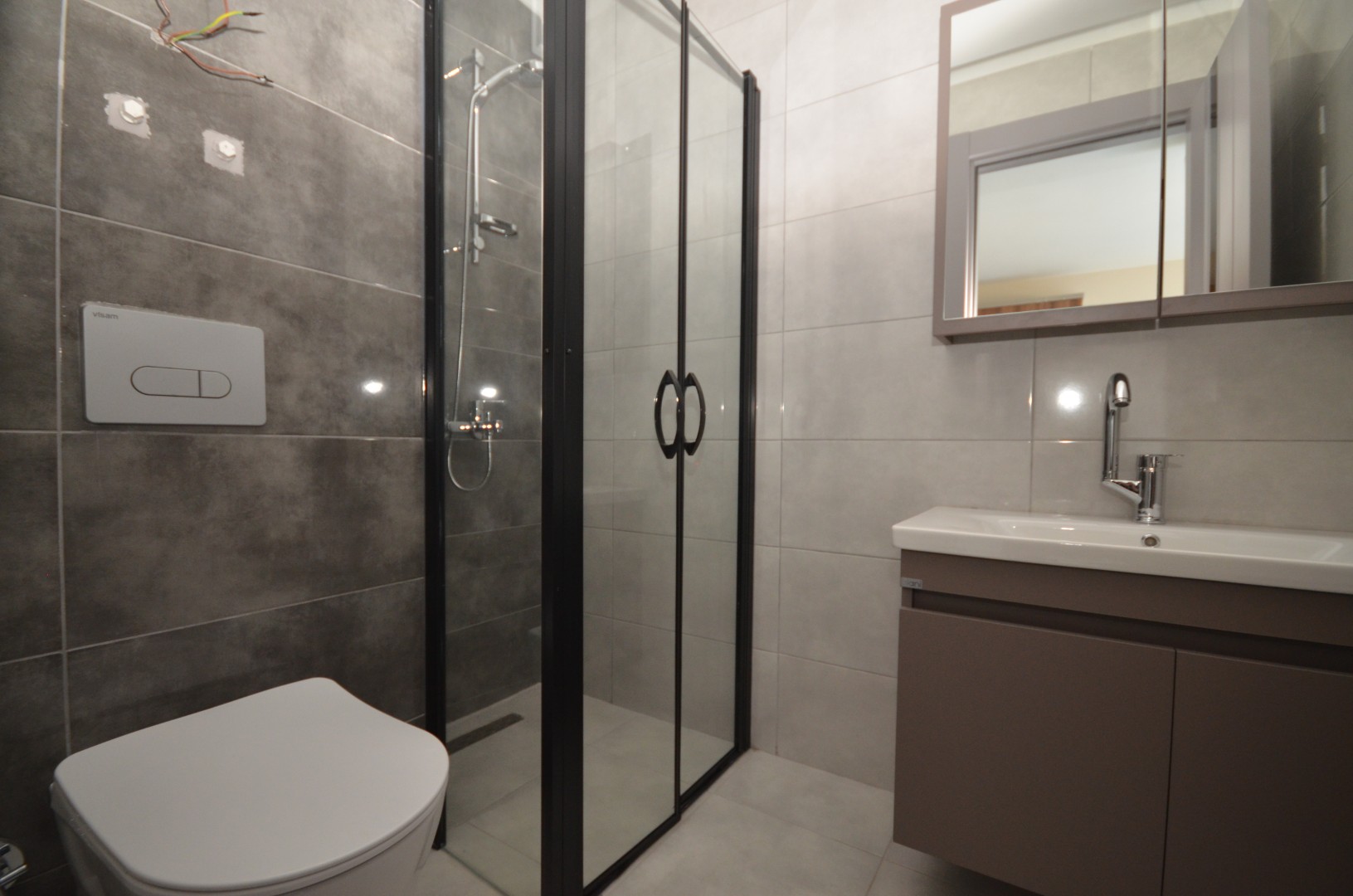 1+1 Wohnung mit Poolblick in Demirtaş Shine Residence | 850 m zum Meer