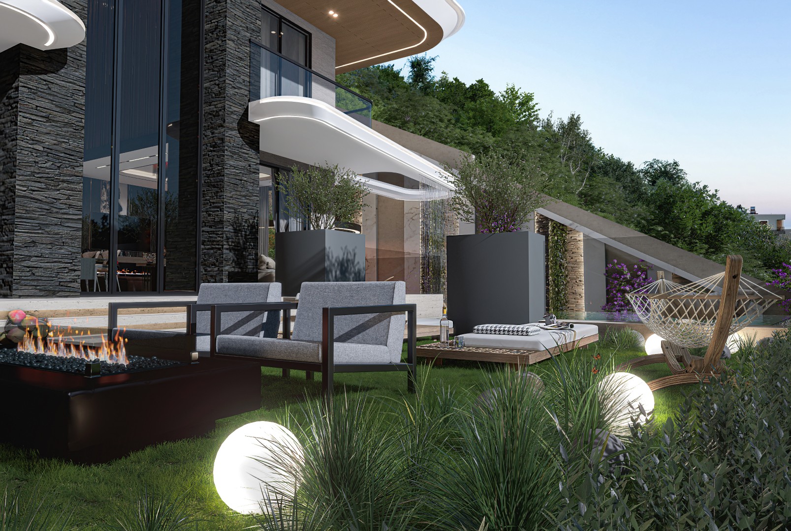 Luxury 7+2 Detached Villa with Panoramic Sea Views in Kestel SS Elegant Villa