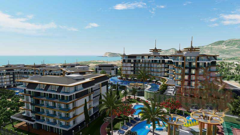 Premium jedinstveni stambeni kompleks u Kestelu, Alanya