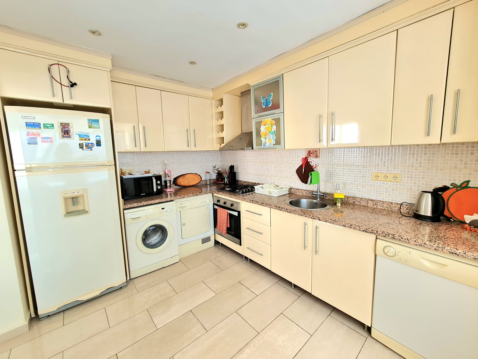 3 + 1 Duplex Lägenhet i Alanya centrum lämplig för medborgarskap