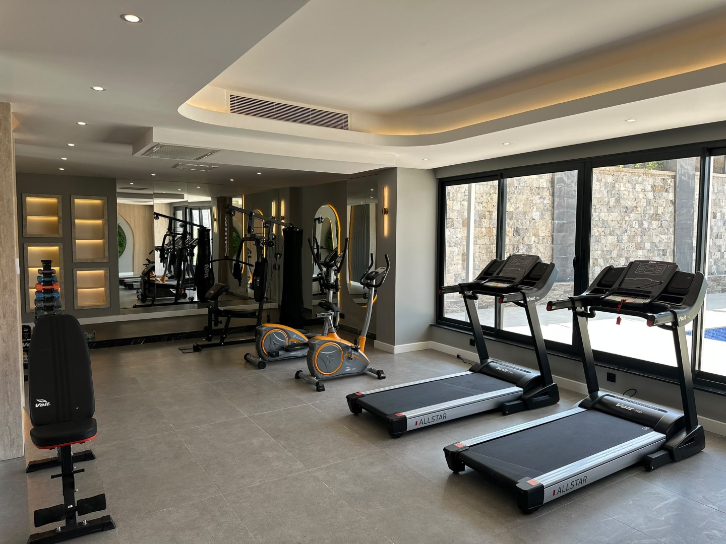 1+1 Wohnung mit Poolblick in Demirtaş Shine Residence | 850 m zum Meer