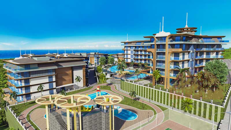 Premium jedinstveni stambeni kompleks u Kestelu, Alanya