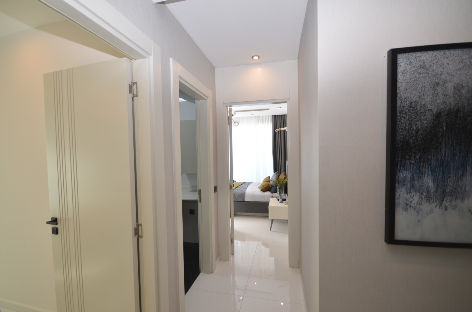 Fully Furnished 2+1 Garden Duplex with Sea & Pool Views in Kargıcak Kavi Velux Residence