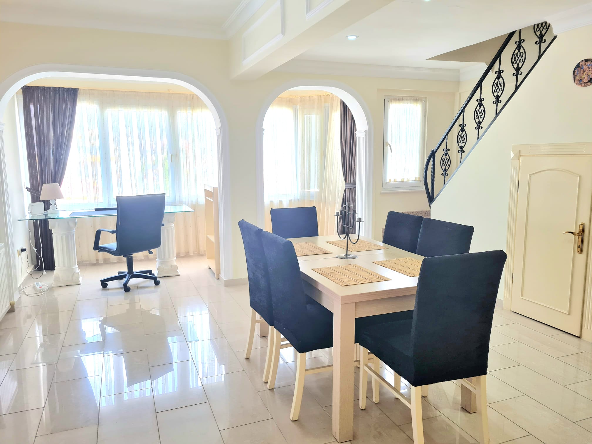 3 + 1 Duplex Lägenhet i Alanya centrum lämplig för medborgarskap