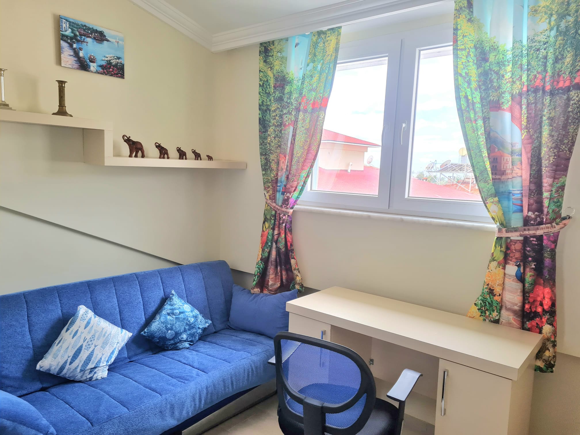 3 + 1 Duplex Lägenhet i Alanya centrum lämplig för medborgarskap